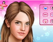 sminkes - Celebrity Emma Watson makeover