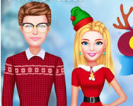 Ellie-and-ben-christmas-preparation sminkes HTML5 játék