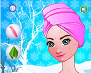 sminkes - Elsa Frozen ball makeover