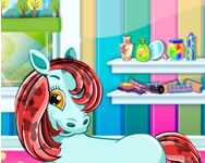 Pony pet salon HTML5 játékok ingyen