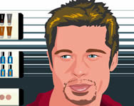 Brad Pitt make up sminkes jtkok