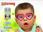 Gorgeous 143 baby makeover sminkes játékok ingyen