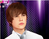 Justin Bieber makeover online játék