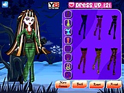Monster High dolls dress up makeover online játék